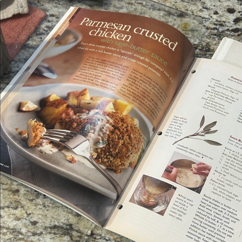Deep-Fry 1977 Cookery Hardback Book- Bonus Cuisine at Home cookbook - Picture 14 of 16